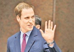 英國(guó)威廉王子年紀(jì)輕輕就面臨禿頂危機(jī)。 